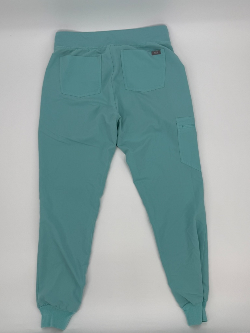 FIGS Technical Collection Scrub Set Teal V-Neck Top Jogger Pants Nurse Women S - Picture 6 of 10